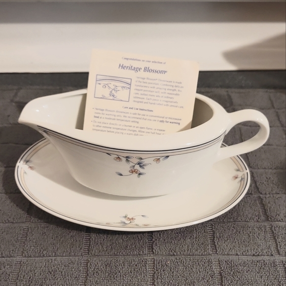 Princess House Dining Vintage Princess House Heritage Blossom Gravy